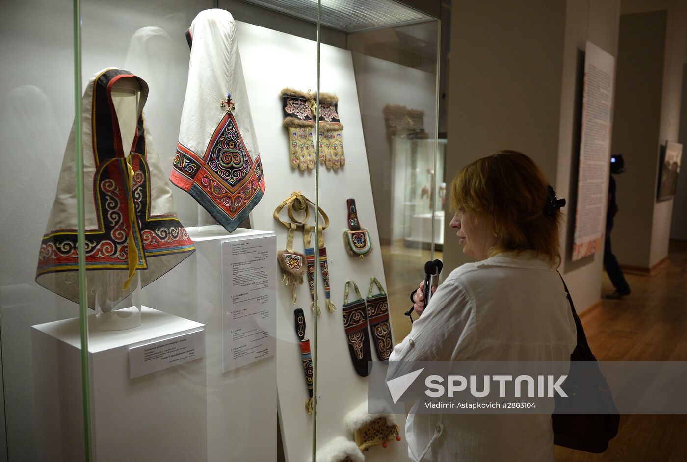 Opening of the "Festive clothes of peoples of Russia" exhibition