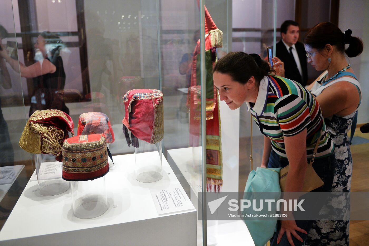 Opening of the "Festive clothes of peoples of Russia" exhibition