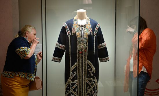 Opening of the "Festive clothes of peoples of Russia" exhibition