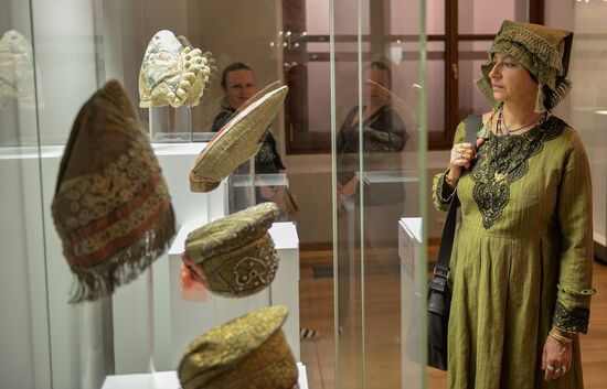 Opening of the "Festive clothes of peoples of Russia" exhibition