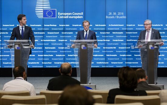 EU Summit in Brussels