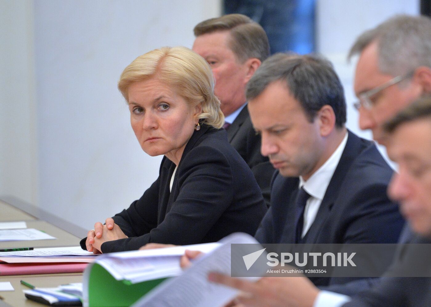 President Vladimir Putin holds meeting with Government members