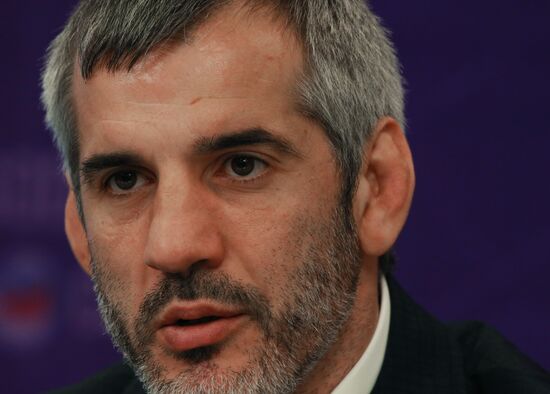 News conference with Chechen Wrestling Federation Head Buvaisar Saitiyev