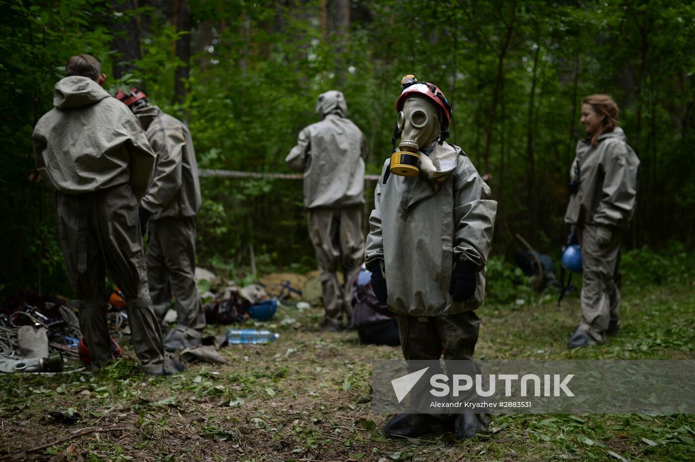 Young Rescuer field camp opens in Novosibirsk Region