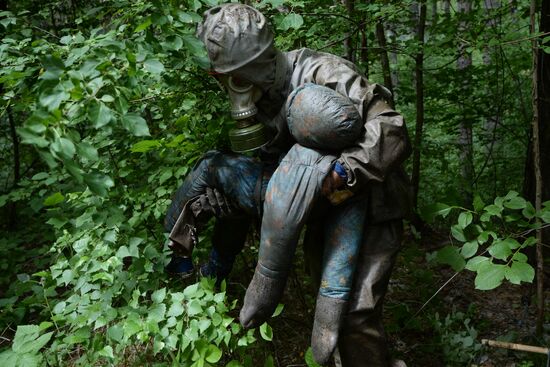 Young Rescuer field camp opens in Novosibirsk Region