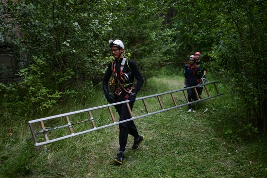 Young Rescuer field camp opens in Novosibirsk Region