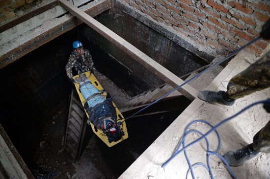 Young Rescuer field camp opens in Novosibirsk Region