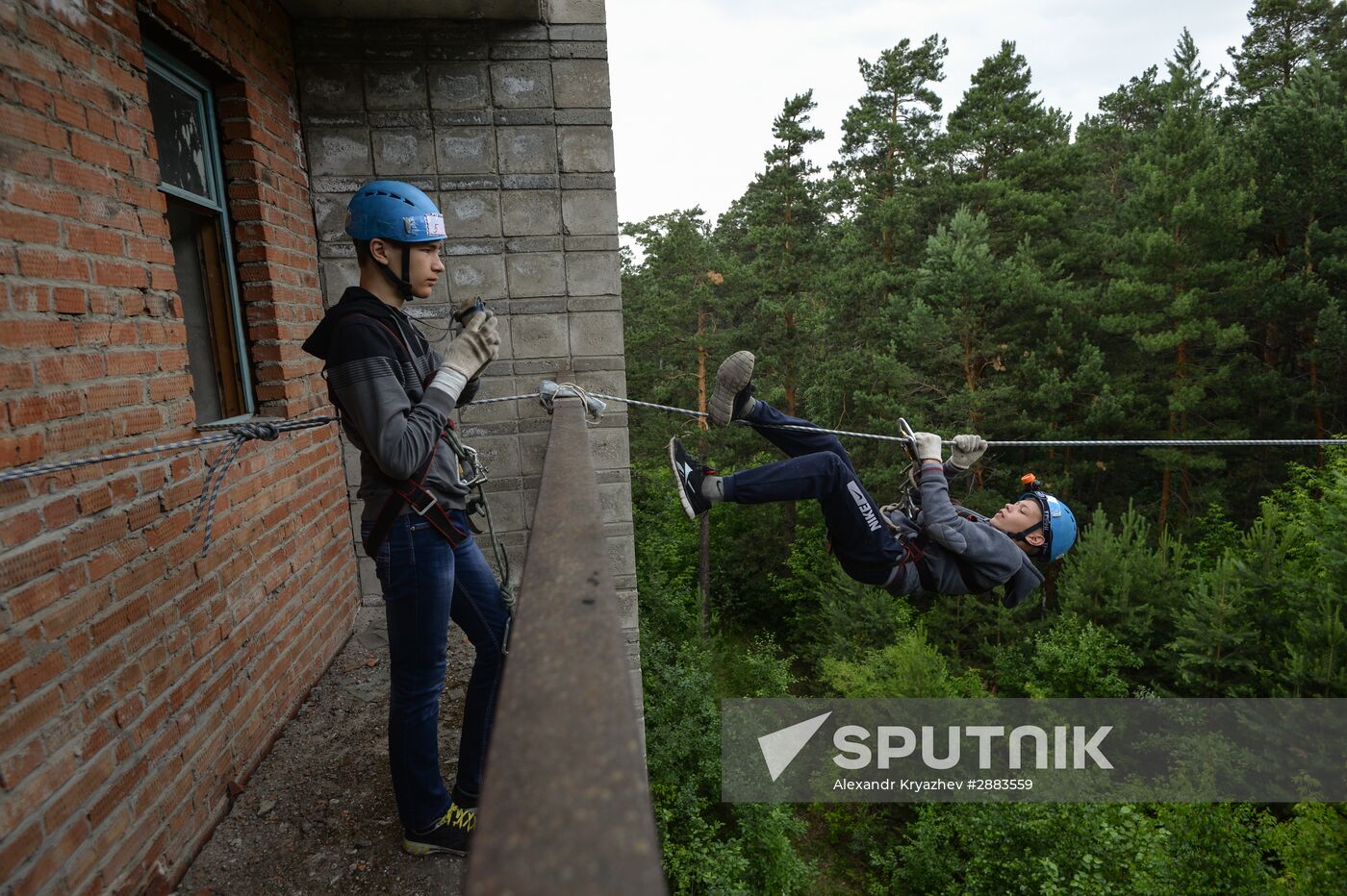 Young Rescuer field camp opens in Novosibirsk Region