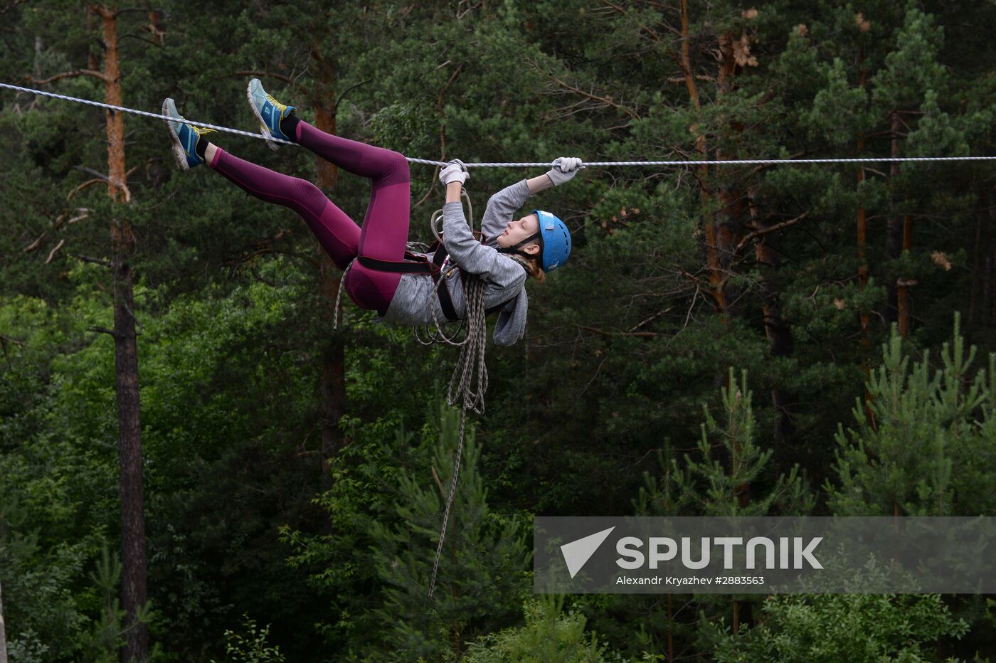 Young Rescuer field camp opens in Novosibirsk Region