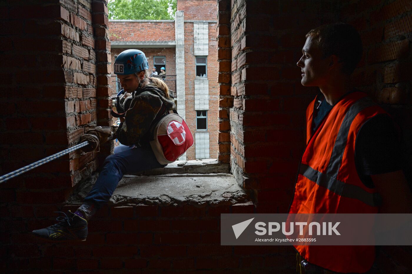 Young Rescuer field camp opens in Novosibirsk Region