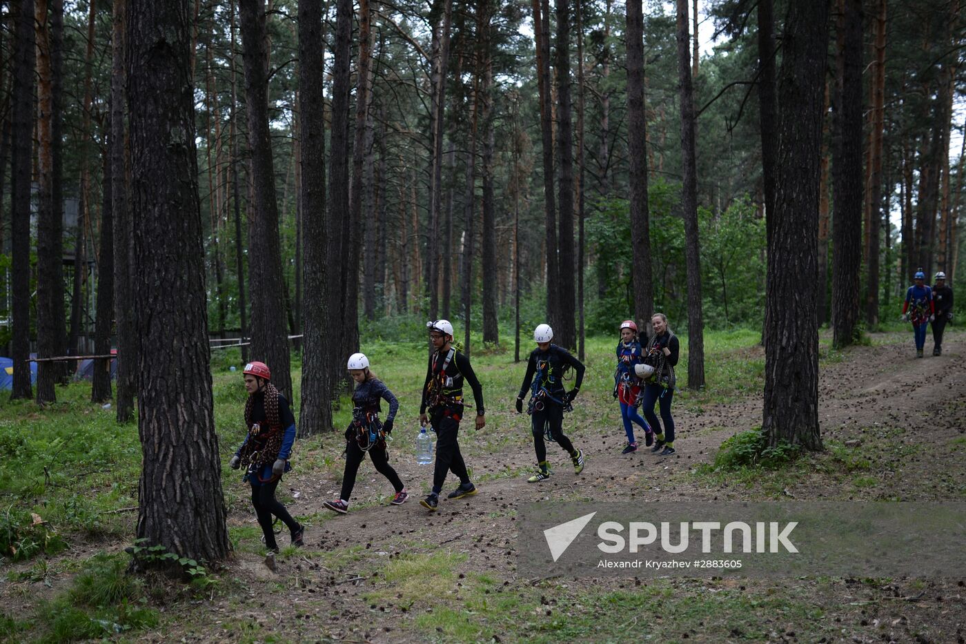 Young Rescuer field camp opens in Novosibirsk Region