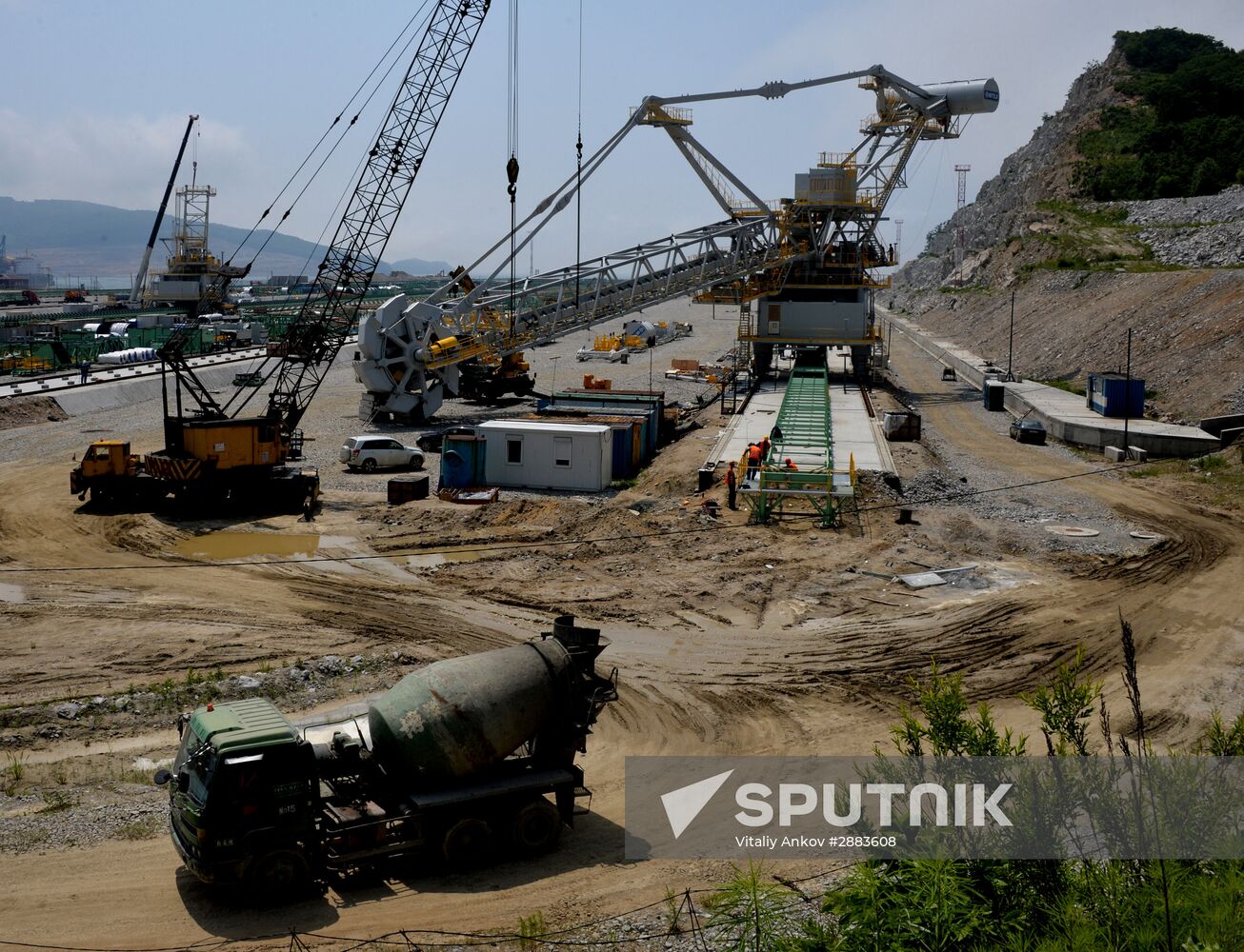 Third expansion of Vostochny Port coal handling complex in Vladivostok