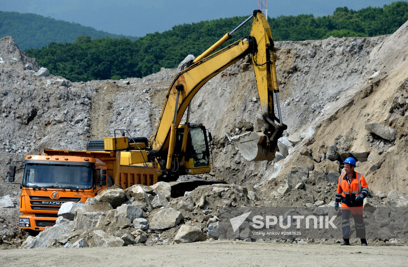 Construction of the third phase of JSC Vostochny Port's coal terminal in Vladivostok