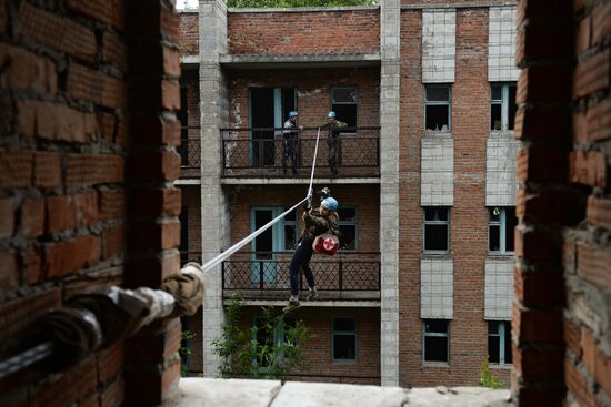 Young Rescuer field camp opens in Novosibirsk Region