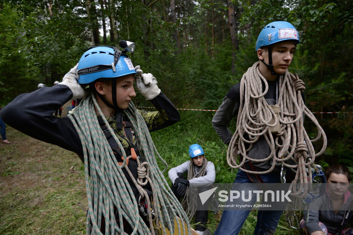 Young Rescuer field camp opens in Novosibirsk Region