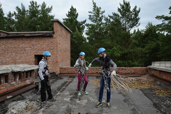 Young Rescuer field camp opens in Novosibirsk Region