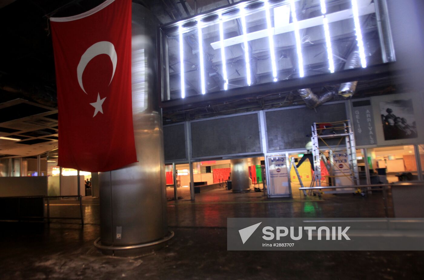 Aftermath of Istanbul airport attack