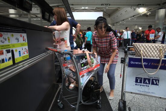 Aftermath of Istanbul airport attack
