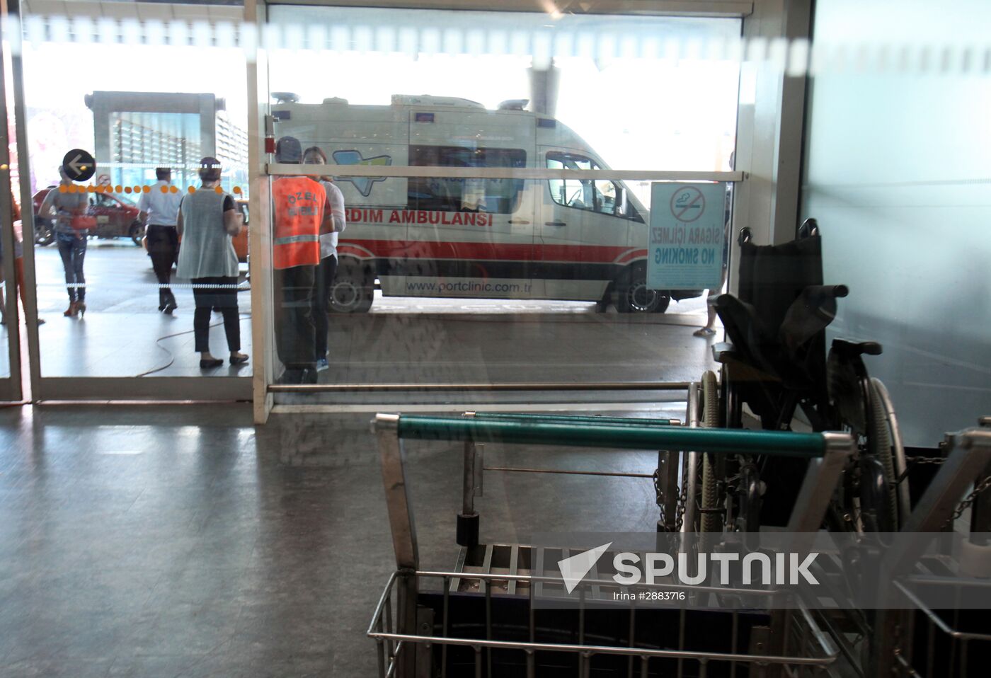 Aftermath of Istanbul airport attack
