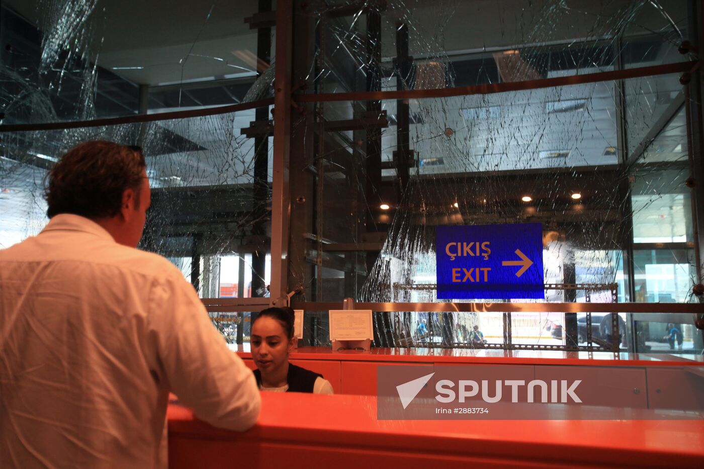 Aftermath of Istanbul airport attack