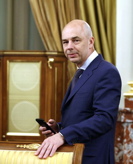 Russian Prime Minister Dmitry Medvedev chairs Government meeting