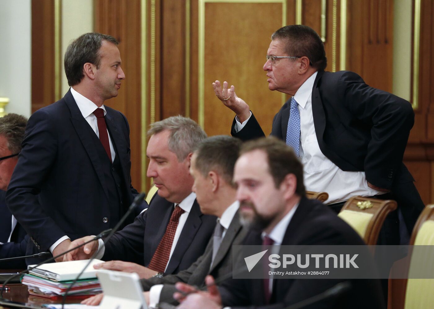 Russian Prime Minister Dmitry Medvedev chairs Government meeting