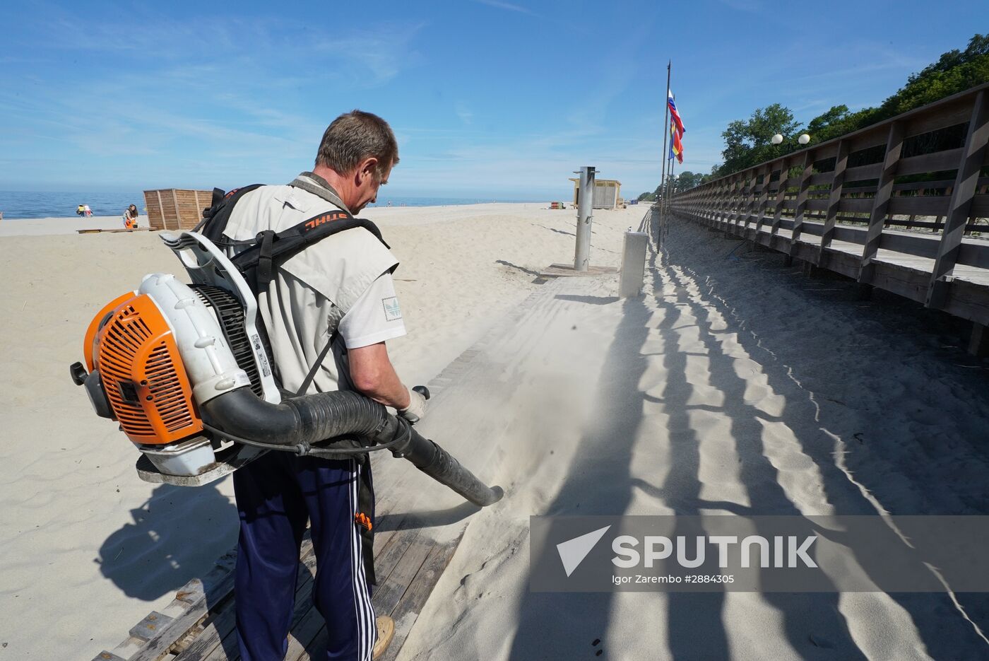 Vacation on the Baltic Sea coast