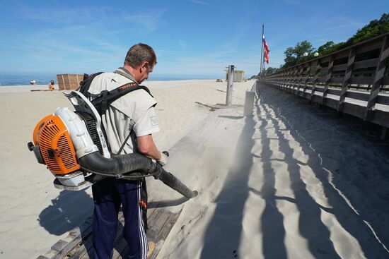 Vacation on the Baltic Sea coast