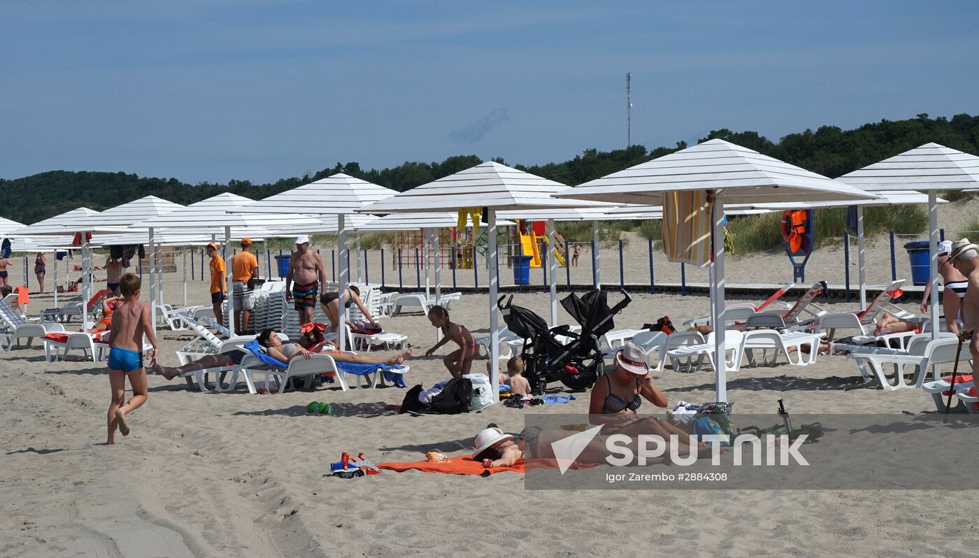 Vacation on the Baltic Sea coast