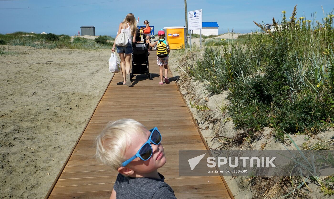 Vacation on the Baltic Sea coast