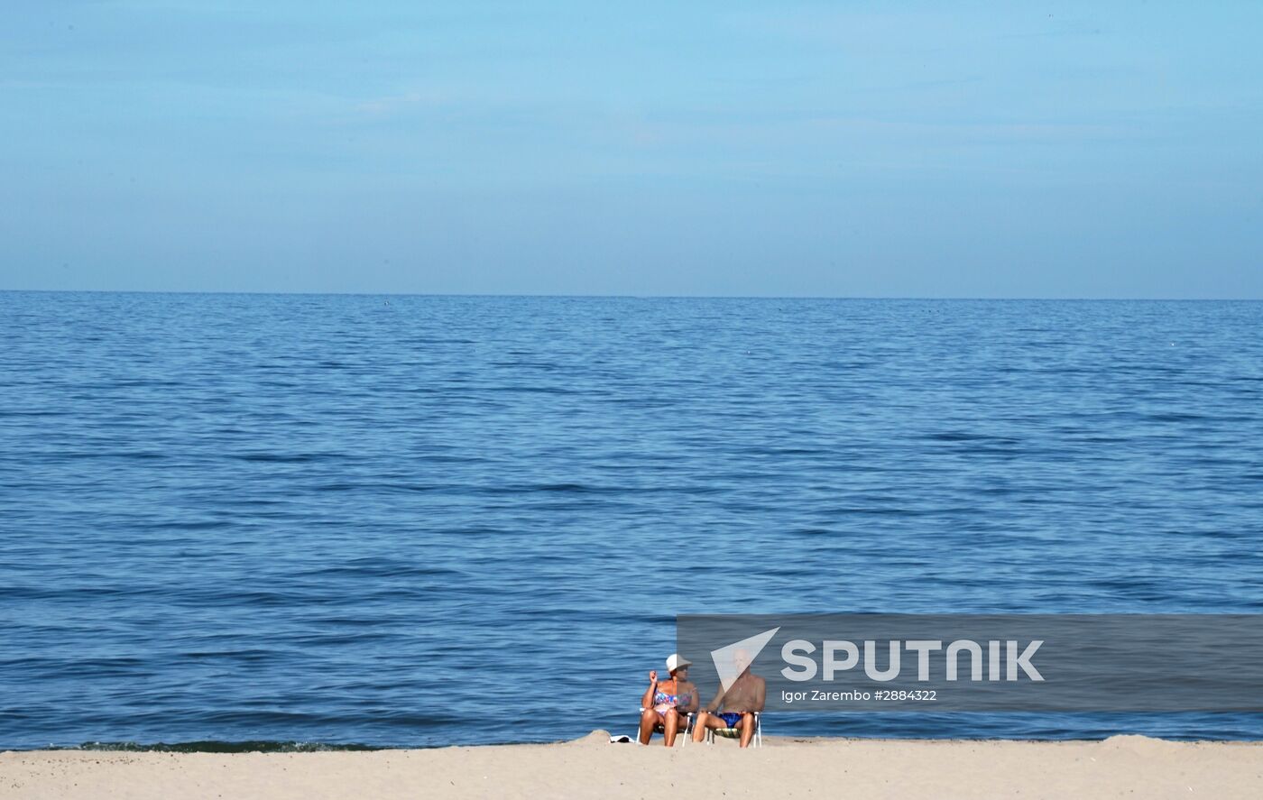 Vacation on the Baltic Sea coast