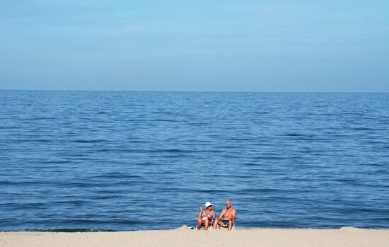 Vacation on the Baltic Sea coast