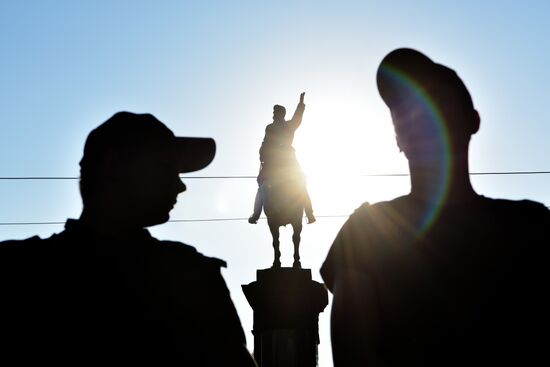 Nikolai Shchors monument in Kiev