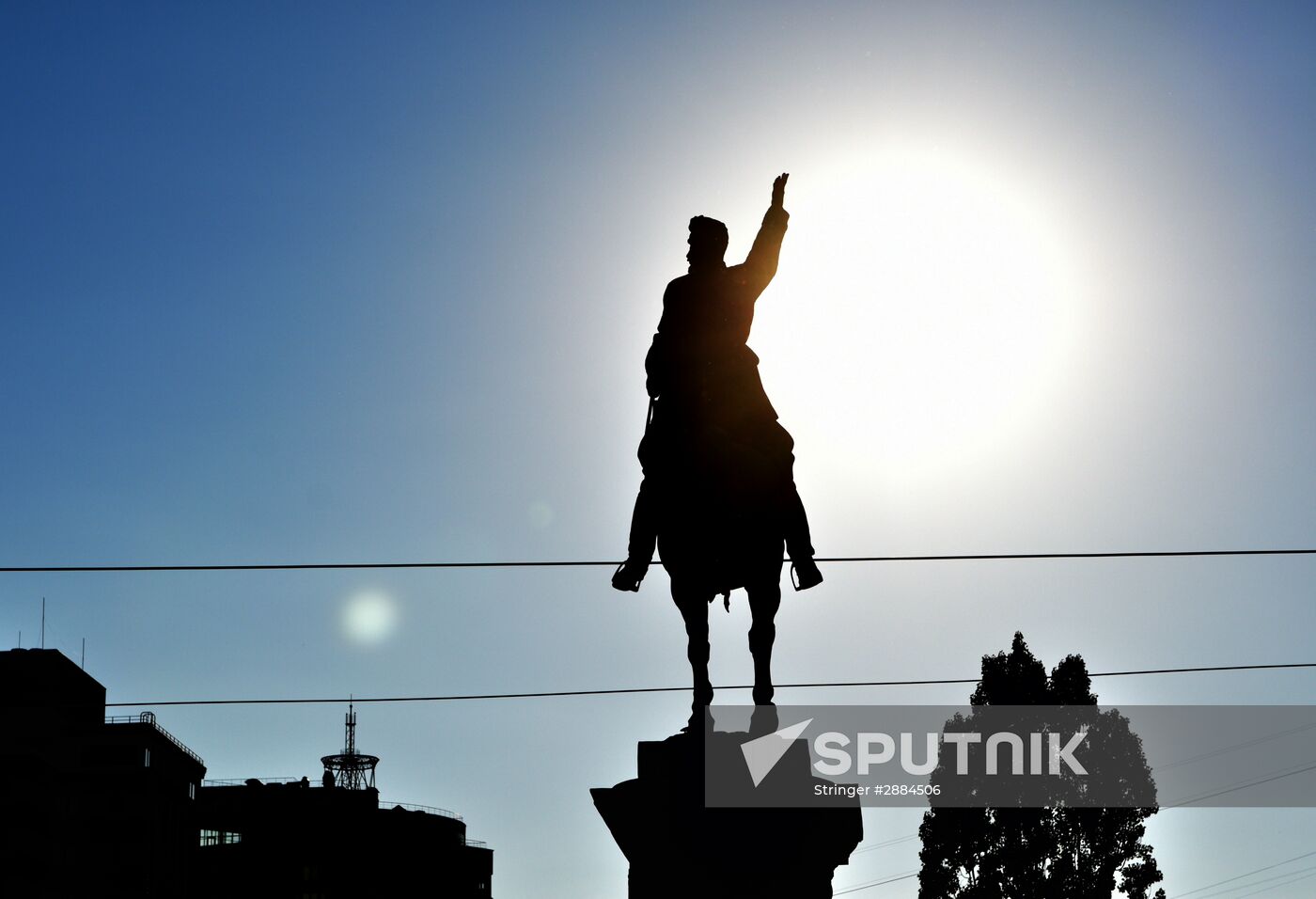 Nikolai Shchors monument in Kiev