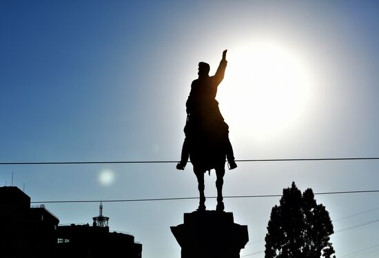 Nikolai Shchors monument in Kiev