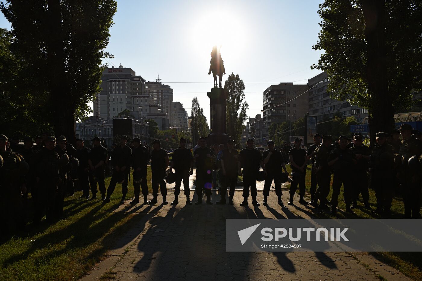 Nikolai Shchors monument in Kiev