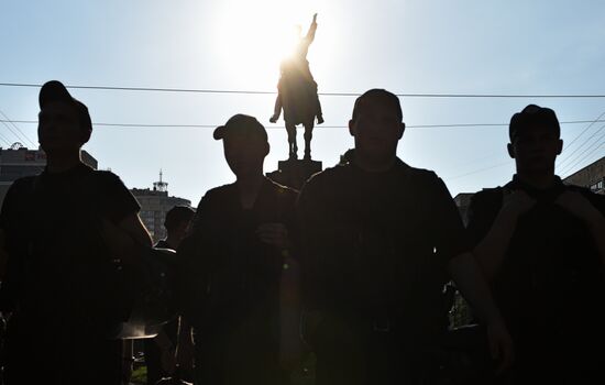 Nikolai Shchors monument in Kiev