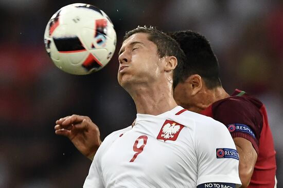 Football. UEFA Euro 2016. Poland vs. Portugal