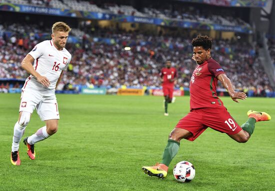 Football. UEFA Euro 2016. Poland vs. Portugal
