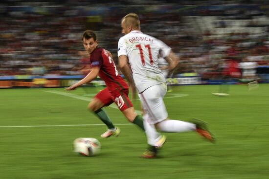 Football. UEFA Euro 2016. Poland vs. Portugal