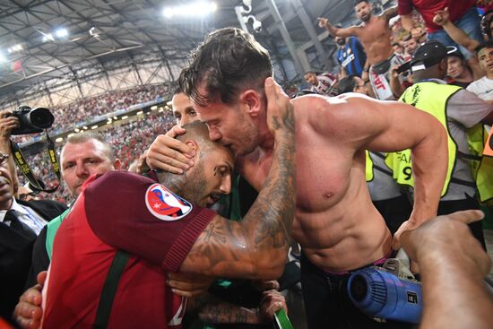 Football. UEFA Euro 2016. Poland vs. Portugal