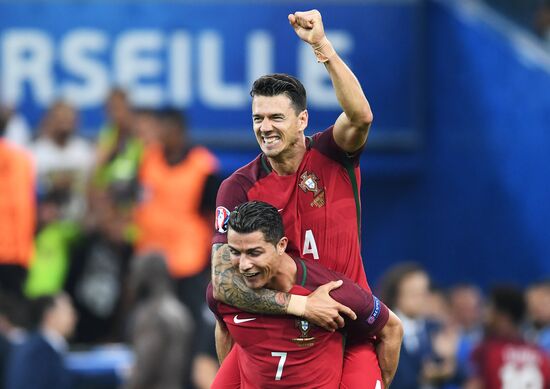 Football. UEFA Euro 2016. Poland vs. Portugal