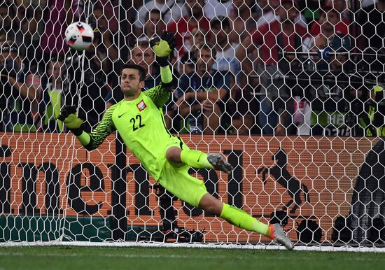 Football. UEFA Euro 2016. Poland vs. Portugal
