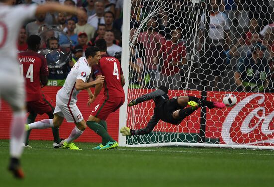 Football. UEFA Euro 2016. Poland vs. Portugal