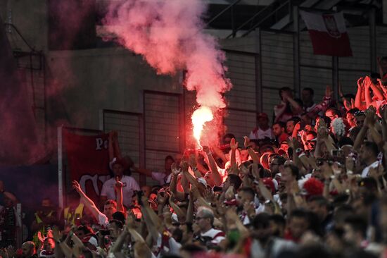 Football. UEFA Euro 2016. Poland vs. Portugal