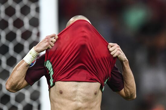 Football. UEFA Euro 2016. Poland vs. Portugal