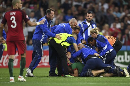 Football. UEFA Euro 2016. Poland vs. Portugal