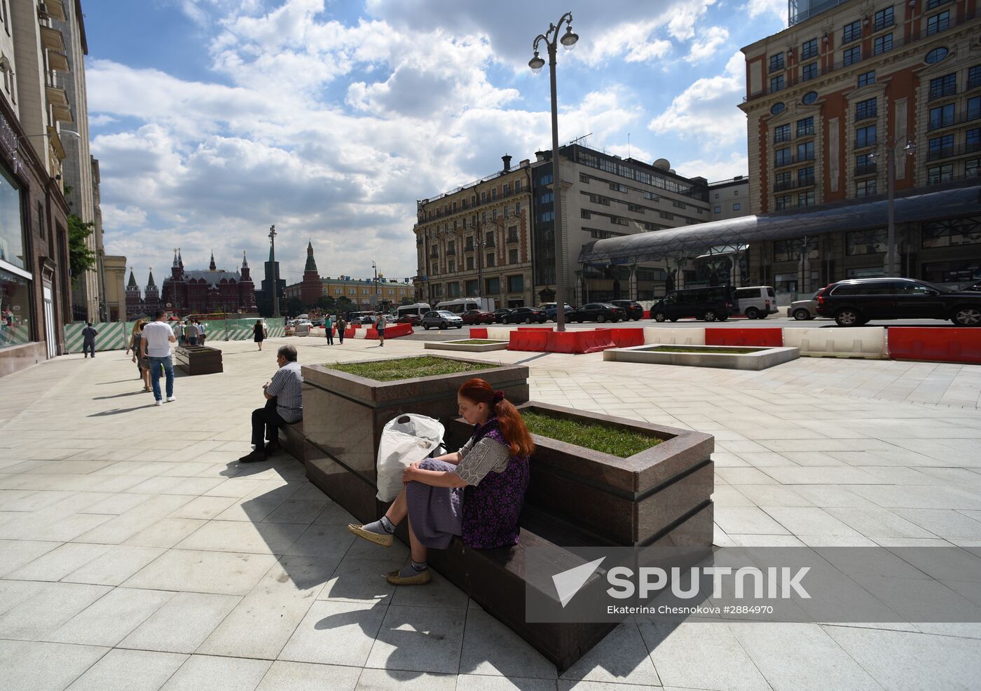 Reconstruction of Tverskaya Street moves on
