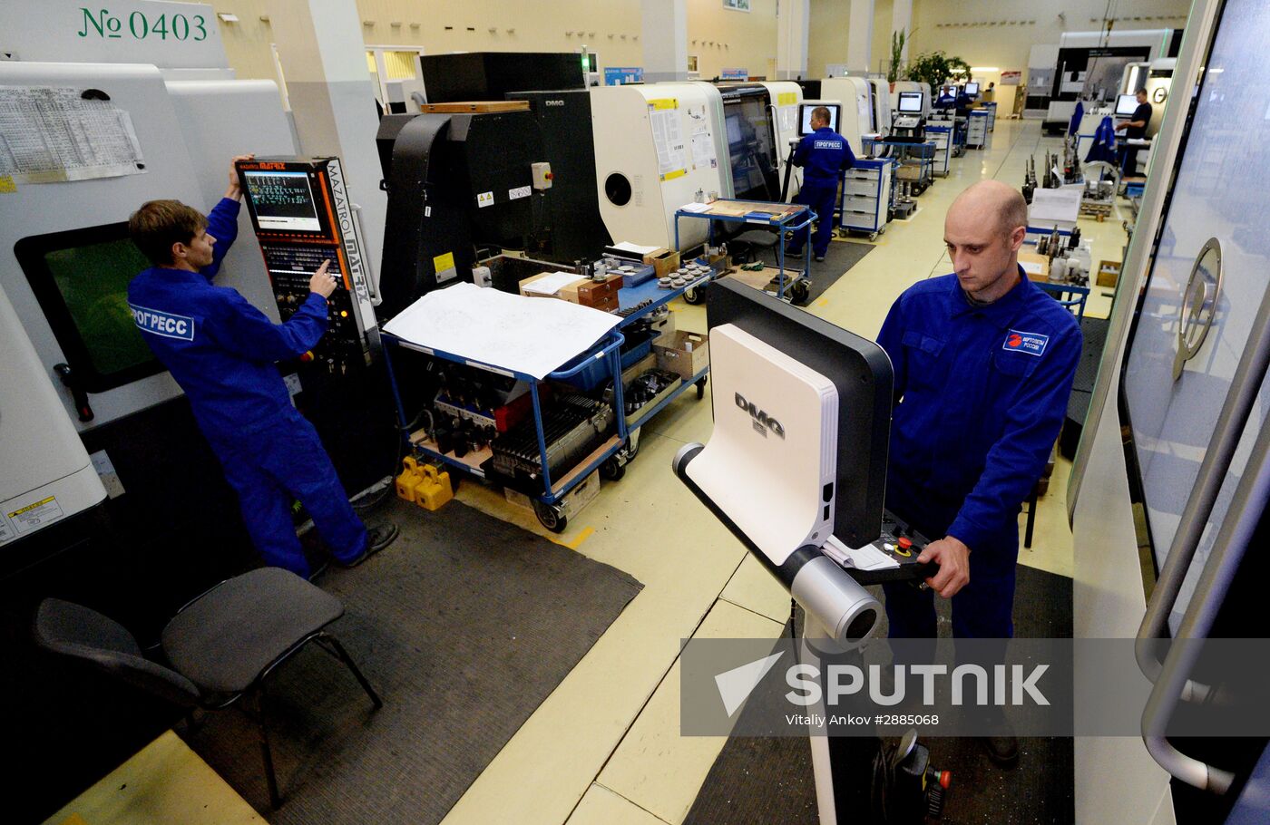 Progress aviation plant in Primorsky Territory
