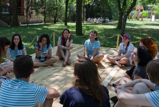 Taurida on Bakalskaya Spit national educational forum in Crimea